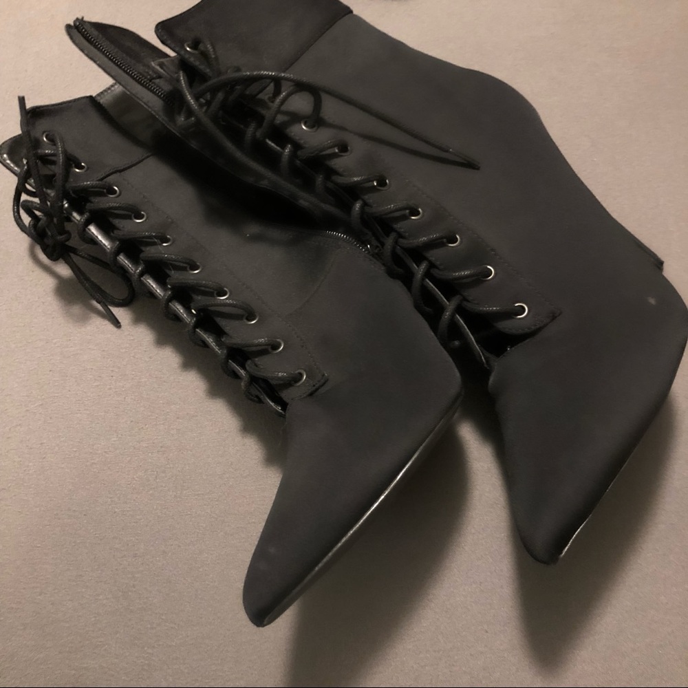 Black boots
